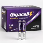 باطری نیم قلمیGigacell  پک 4تایی
