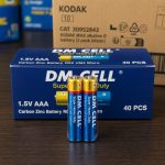باطری نیم قلمی پک 4 تایی DM CELL